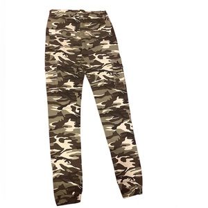 Camo cargo pants